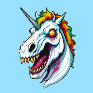 zombie unicorn